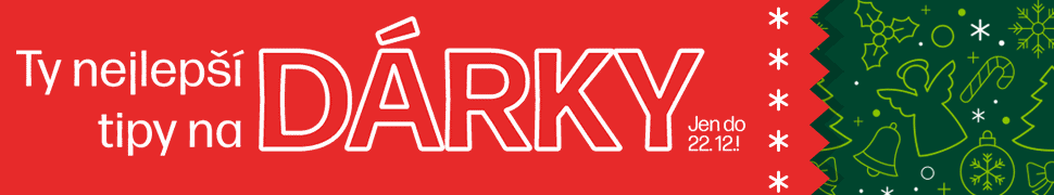 Poslední tipy na vánoční dárky. Objednávky do 19. 12. do 15:00 stihneme dodat do Vánoc!